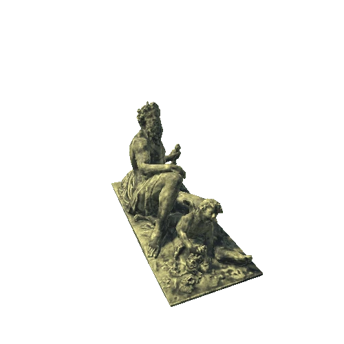 Statue Poseidon Bronze Mobile